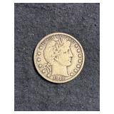 1912 BARBER HALF DOLLAR