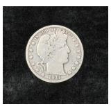1911 BARBER HALF DOLLAR