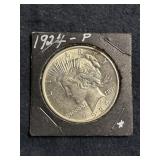 1924 PEACE DOLLAR