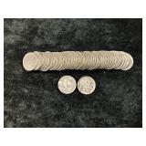 FULL ROLL OF BUFFALO NICKELS (VARIOUS DATES)
