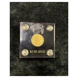 1852-O $2.50 GOLD LIBERTY HEAD QUARTER EAGLE