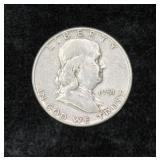 1951 FRANKLIN HALF DOLLAR