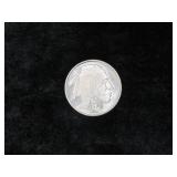 ONE TROY OUNCE .999 SILVER BUFFALO ROUND