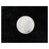 ONE TROY OUNCE .999 SILVER BUFFALO ROUND