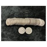FULL ROLL OF BUFFALO NICKELS (1935 & 1936)
