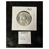 1963 FRANKLIN HALF DOLLAR