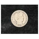 1911 BARBER HALF DOLLAR