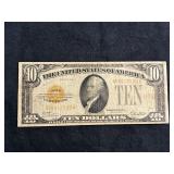 TEN DOLLAR U.S. FED RESERVE NOTE GOLD CERTIFICATE