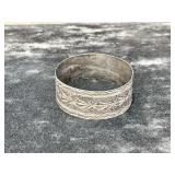 24.29G STERLING SILVER ETCHED BANGLE BRACELET