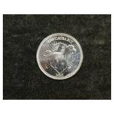 1OZ SILVER .999 EX UNITAE VIRES ENS CAUSA SUI MMI