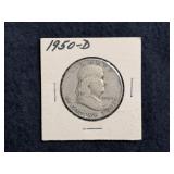 1950 FRANKLIN HALF DOLLAR
