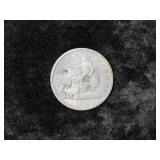 1875 U.S. CHOPPED TRADE DOLLAR 420 GRAINS OF .900