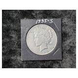 1935-S PEACE DOLLAR