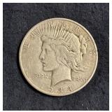 1934-S PEACE DOLLAR