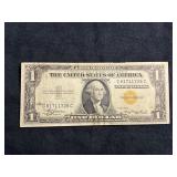 ONE DOLLAR SILVER CERTIFICATE ORANGE SEAL 1935-A