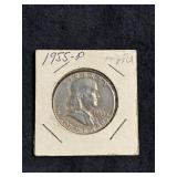 1955 FRANKLIN HALF DOLLAR