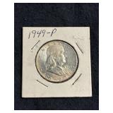 1949 FRANKLIN HALF DOLLAR