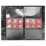 1973 & 1974 UNITED STATES PROOF SETS