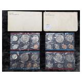 1973 & 1974 U.S. MINT UNC COIN SETS