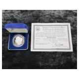 SILVER 1889 CARSON CITY MORGAN PROOF WITH COA