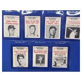 (7) 1961 BASEBALL SCOOPS W/HADDIX, GROAT,