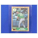 1987 TOPPS TIFFANY MARK MCGWIRE #366