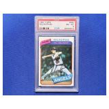 1980 NOLAN RYAN PSA 8 TOPPS #580