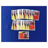 1984 WALTER PEYTON LOT OF 50 CARDS