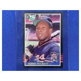 1985 LEAF KIRBY PUCKETT ROOKIE #107