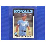 1986 TOPPS TIFFANY GEORGE BRETT #300