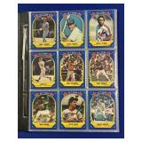 1981 FLEER BASEBALL STICKER COMPLETE SET