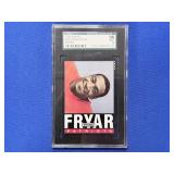 IRVING FRYAR ROOKIE SGC 9- 1985 TOPPS #325