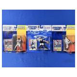 (3) BASEBALL STARTING LINEUP FIGURES INCLUDING
