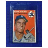 1954 HANK BAUER TOPPS