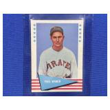 1961 FLEER PAUL WANER PIRATES #85