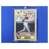 1987 TOPPS NO. 320 BARRY BONDS