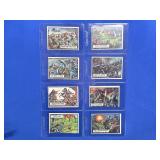 (8) 1962 TOPPS CIVIL WAR CARDS