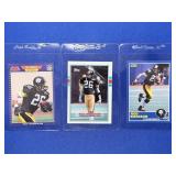 (3) 1989 ROD WOODSON ROOKIE CARDS
