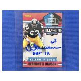 2012 DERMONTTI DAWSON AUTOGRAPHED PANINI H.O.F.