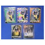 (5) 2024 ROMAN WILSON ROOKIES, AUTOGRAPHED TOPPS