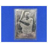 1996 BABE RUTH 22KT GOLD CARD