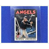 1986 TOPPS TIFFANY REGGIE JACKSON #700