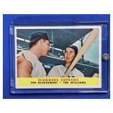 1958 TOPPS NO. 321 SLUGGERS SUPREME TED