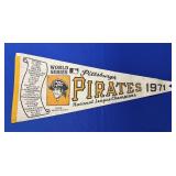 1971 PITTSBURGH PIRATES WORLD SERIES PENNANT