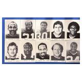 (10) 5X7 PITTSBURGH STEELERS TEAM ISSUED PHOTOS