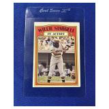 1973 WILLIE STARGELL IN ACTION TOPPS