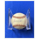 BILL ROBINSON SIGNED BALL IN CASE