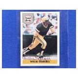 1992 WILLIE STARGELL AUTOGRAPH FRONT ROW #4