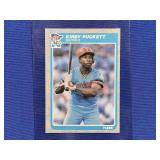 1985 FLEER KIRBY PUCKETT ROOKIE #286
