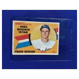 1960 FRANK HOWARD ROOKIE TOPPS